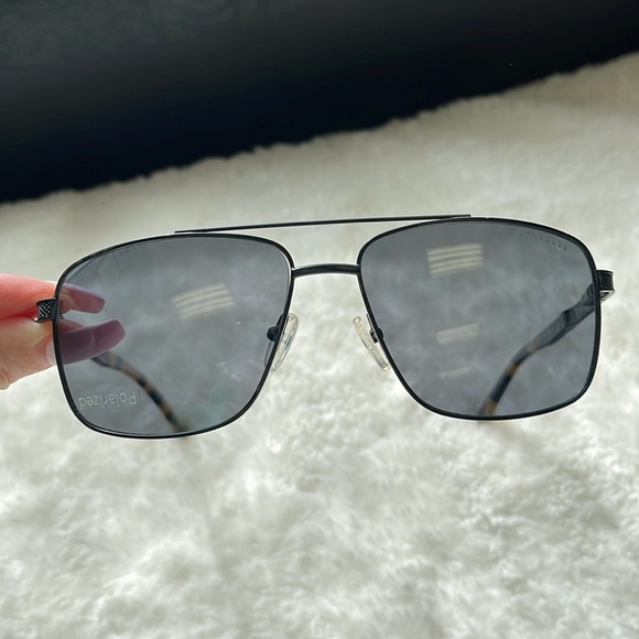 TED BAKER TBM037 Metal Square Aviator Sunglasses - Picture 7 of 11